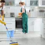Cleaning Of Kitchen Sets